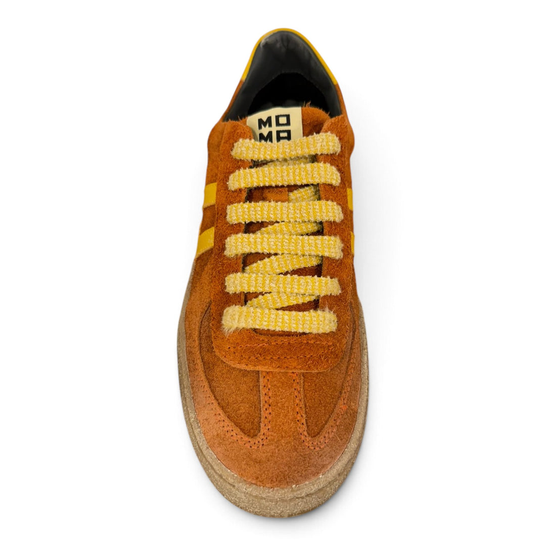 SNEAKERS KAZAN ECHTES WILDLEDER ORANGE