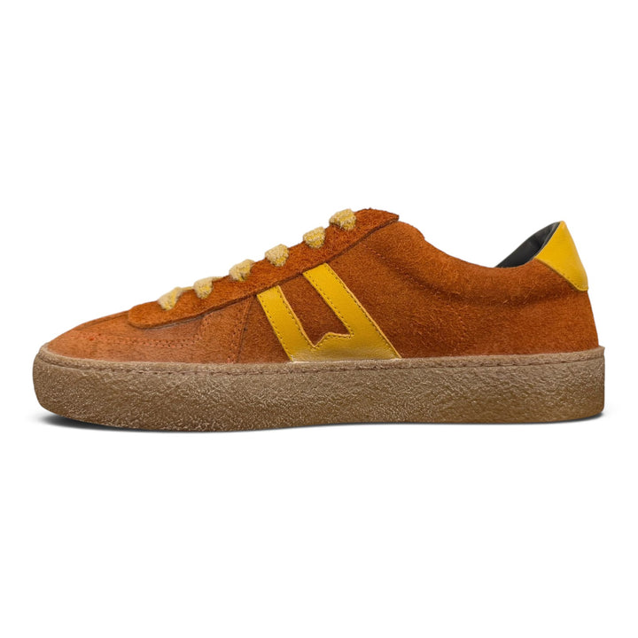 SNEAKERS KAZAN ECHTES WILDLEDER ORANGE