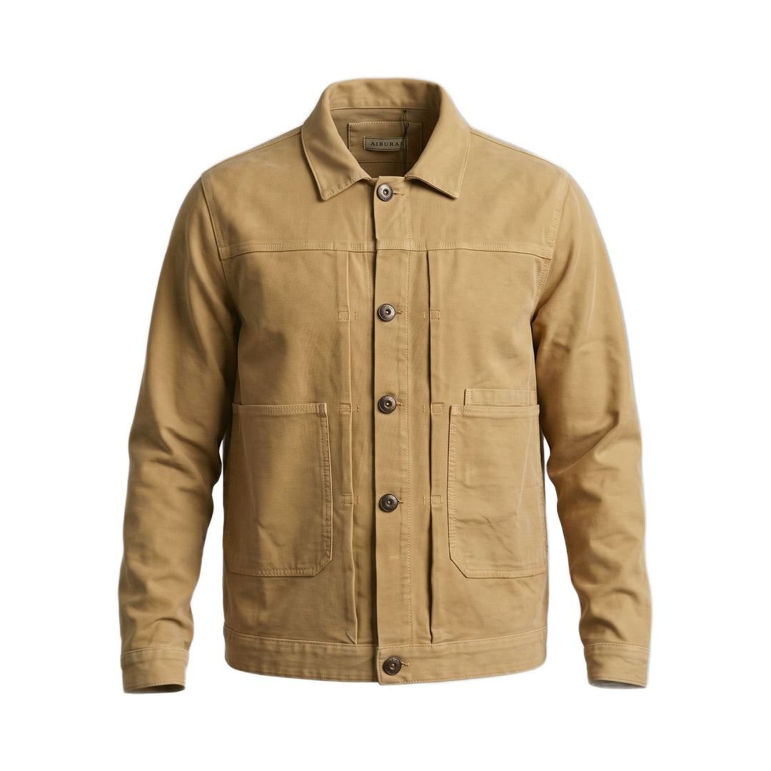 Aiburai OVERSHIRT MARTE FUSTAGNO BEIGE Beige - foto 1