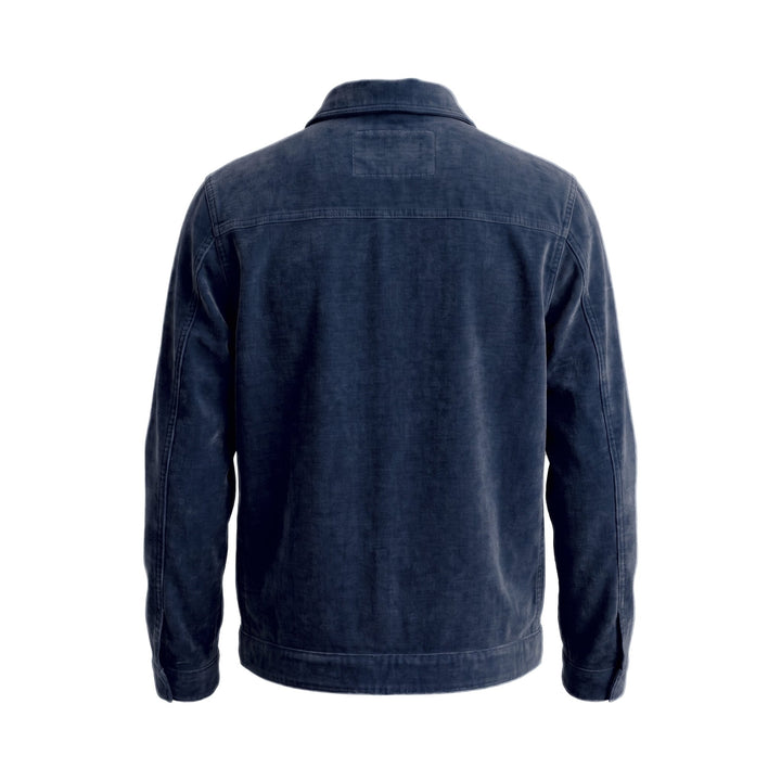 Aiburai OVERSHIRT MARTE FUSTAGNO DENIM NAVY STONE Blu - foto 2