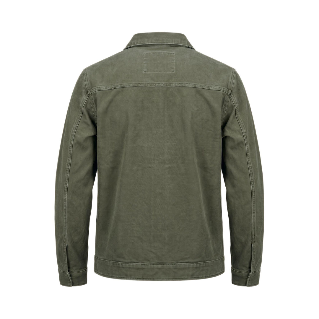 Aiburai OVERSHIRT MARTE FUSTAGNO MILITARY Verde - foto 2