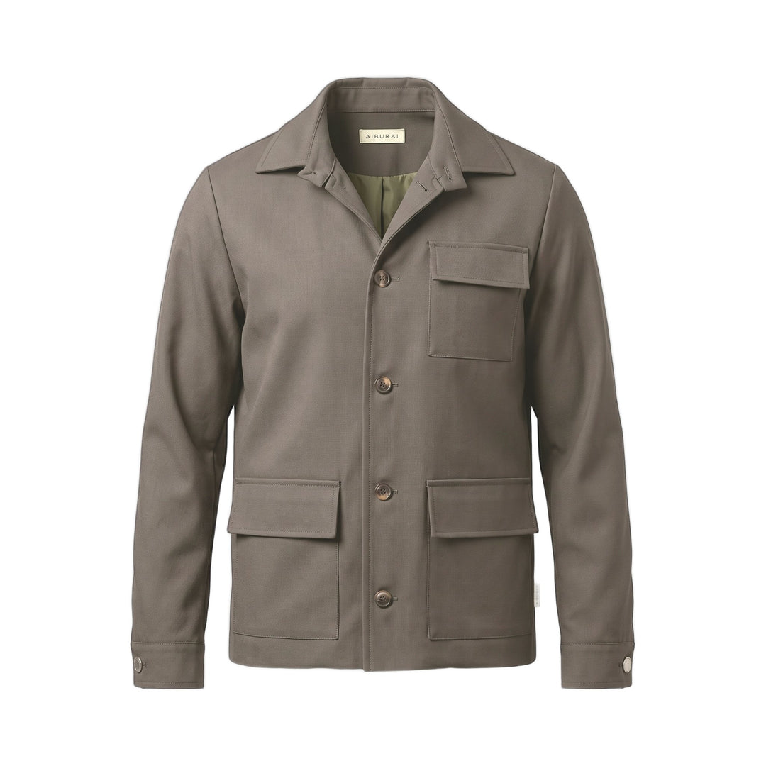 Aiburai OVERSHIRT MILITARE Verde - foto 1