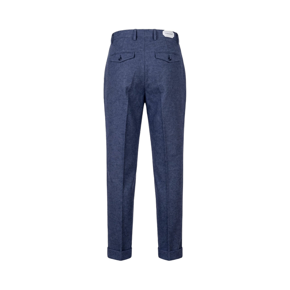 Aiburai PANTALONE URANO PR LANA BLU Blu - foto 2