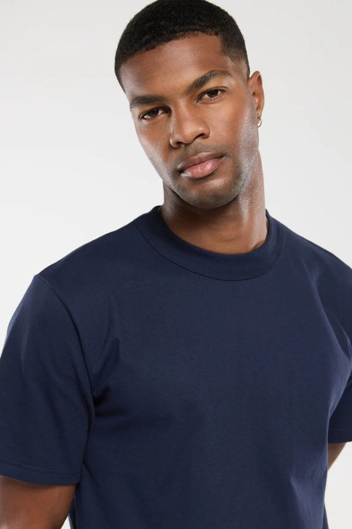 Armor lux T-shirt Callac Bio gots Navire Blu Marino Blu - foto 5