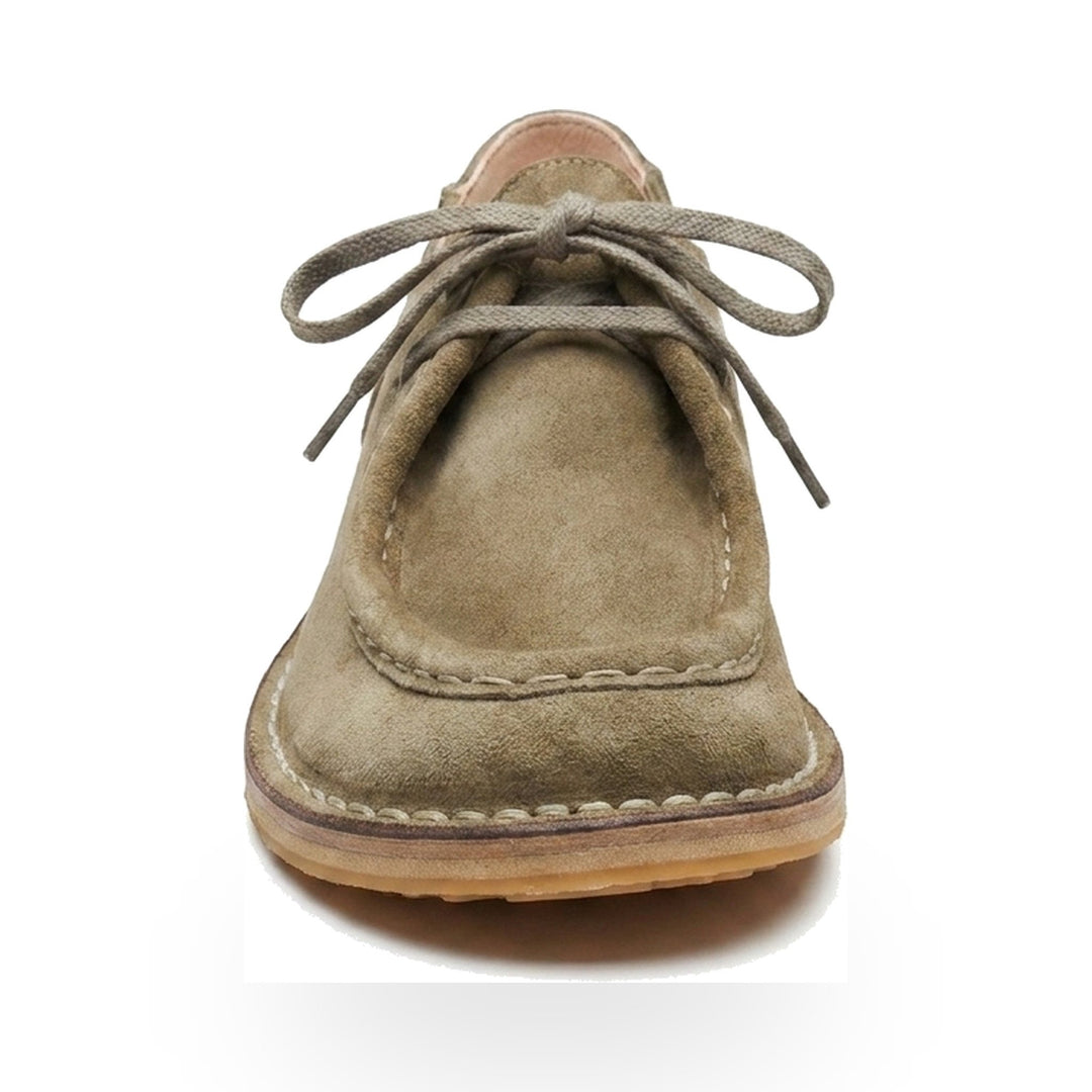 Astorflex MOCASSINI VERA PELLE SCAMOSCIATA TAUPE Beige - foto 3