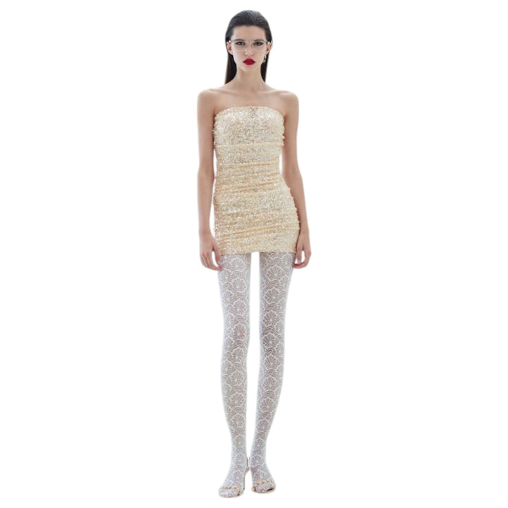 TUBE DRESS ROSE VANILLA