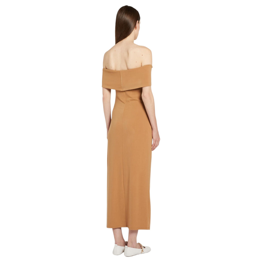 LADINO CAMEL jersey dress