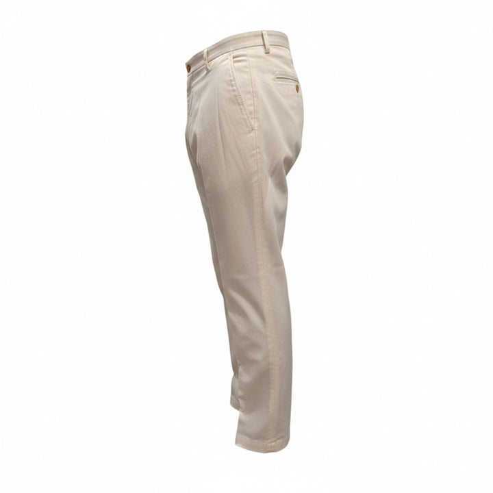 PANTALONI PORTOBELLO in COTONE LATTE
