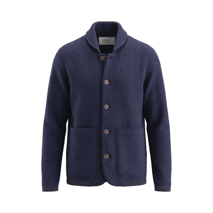 Bl'ker Vintage BOILED WOOL PHILL NAVY Marrone - foto 1