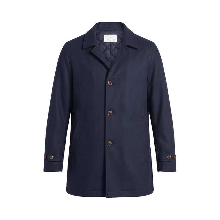 Bl'ker Vintage CAPPOTTO WOOL HOLMES NAVY Blu - foto 1