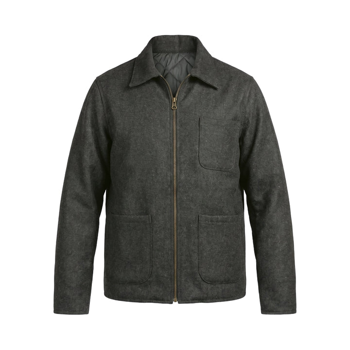Bl'ker Vintage WORK SHIRT DONEGAL REVERSIBILE ELK GREEN Verde - foto 1