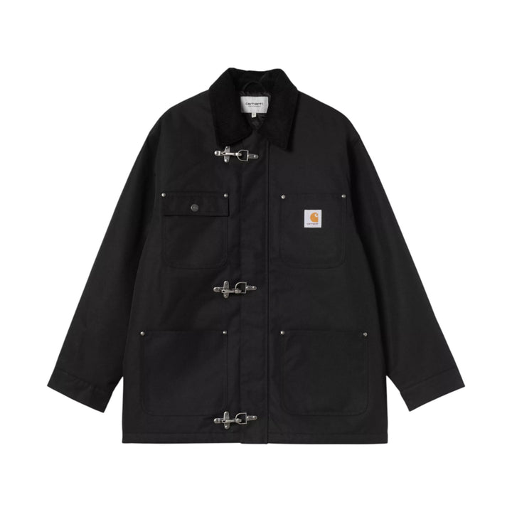 Carhartt Wip Adair Coat Black Giacca Nero I035969-00EXX Fronte