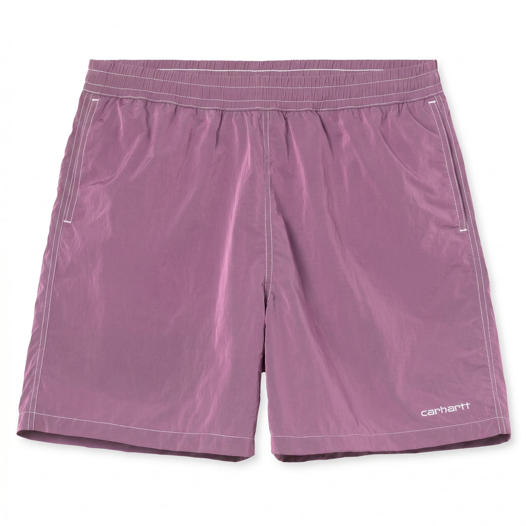 Carhartt Wip Canby Swim Trunks Gentle Purple / White Rosa - foto 1