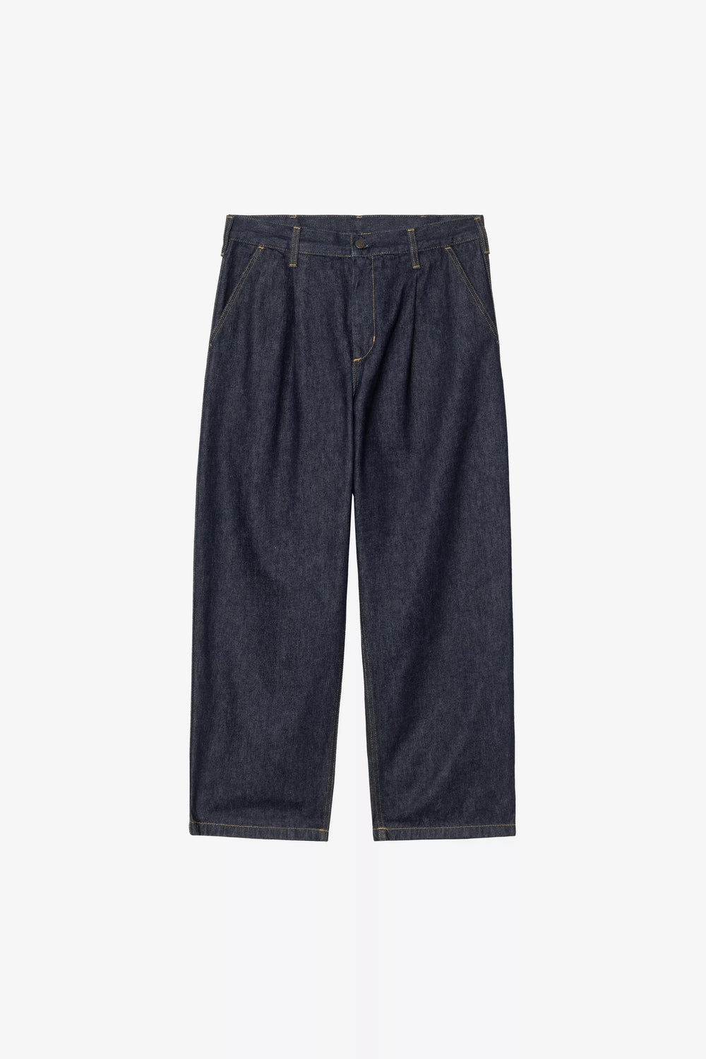 Carhartt Wip JACE PANT DENIM 13.5 OZ BLUE RINSED Blu - foto 2