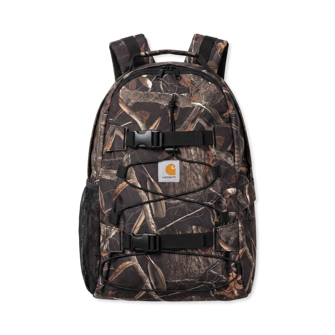 Carhartt Wip Kickflip Backpack Camo Feather Tree, Black Nero - foto 1