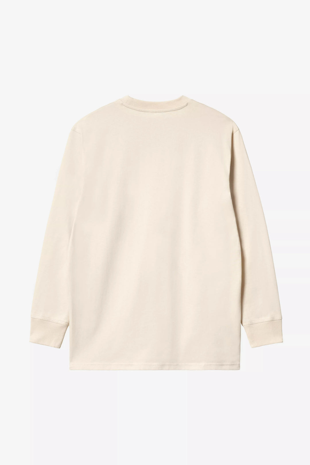 Carhartt Wip L/S AMERICAN SCRIPT T-SHIRT NATURAL Beige - foto 2
