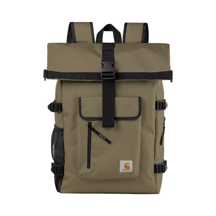 Carhartt WIP Philis Backpack Brass Zaino Beige 4068584349997 vista frontale