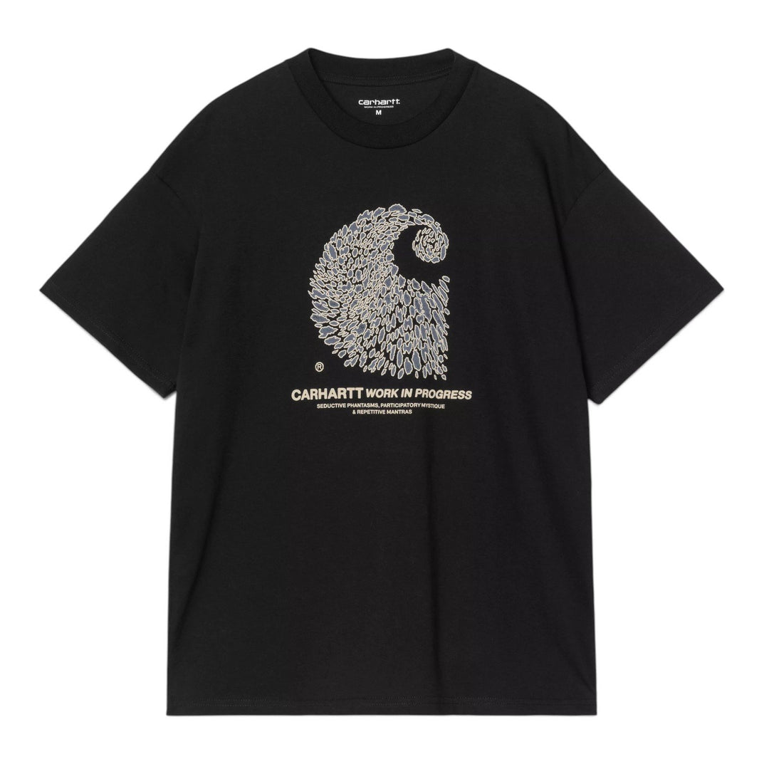 Carhartt Wip S/S ENTRANCE T-SHIRT BLACK Nera - foto 1