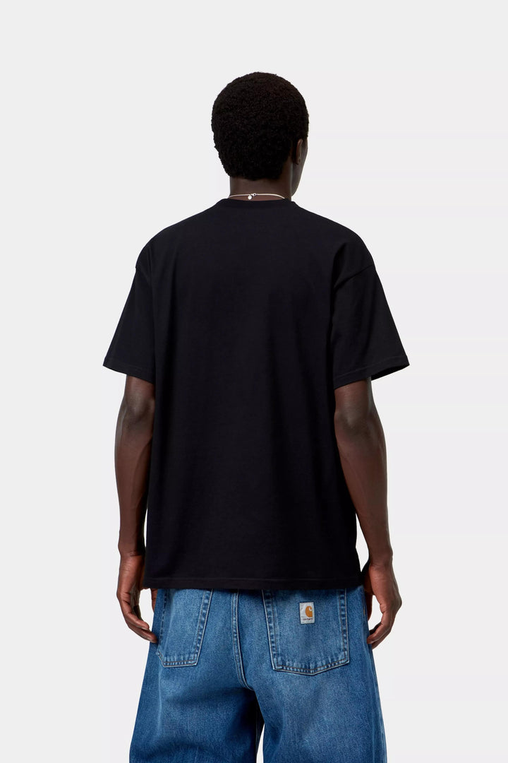 Carhartt Wip S/S ENTRANCE T-SHIRT BLACK Nera - foto 4