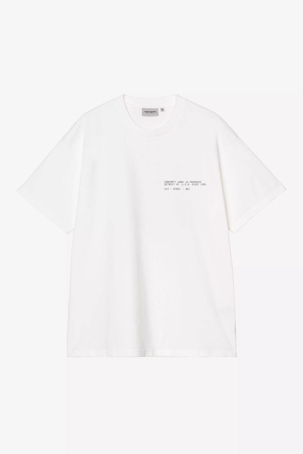 Carhartt Wip S/S FEATHER PROGRESS T-SHIRT WHITE Bianco - foto 2