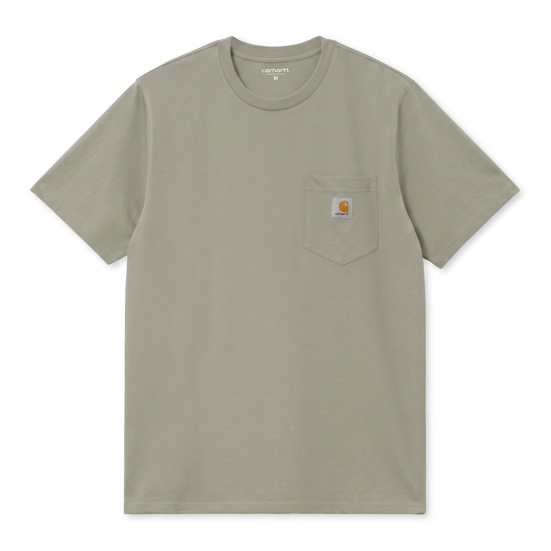 Carhartt Wip S/S POCKET T-SHIRT SHADY GREEN Verde - foto 1