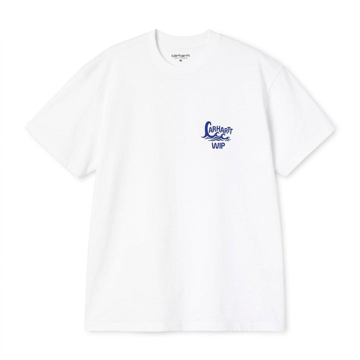 Carhartt Wip S/S WAVES T-SHIRT WHITE Bianco - foto 2