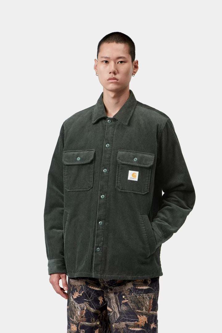 Carhartt Wip WHITSOME SHIRT JAC RAVEN Grigio - foto 4