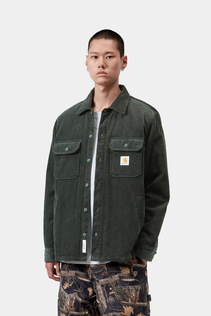 Carhartt Wip WHITSOME SHIRT JAC RAVEN Grigio - foto 5