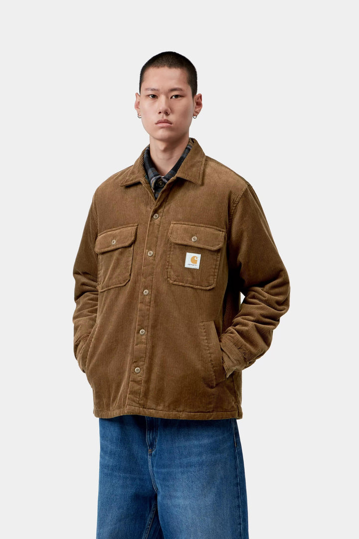 Carhartt Wip WHITSOME SHIRT JAC WIP H BROWN Marrone - foto 6