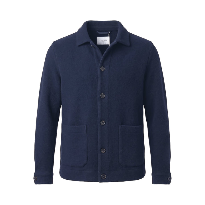Circolo 1901 SHIRT J.G.DYED LANA VERGINE DARK NAVY Blu - foto 1