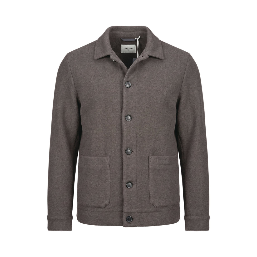 Circolo 1901 SHIRT J.G.DYED LANA VERGINE RIVER GREEN Verde - foto 1