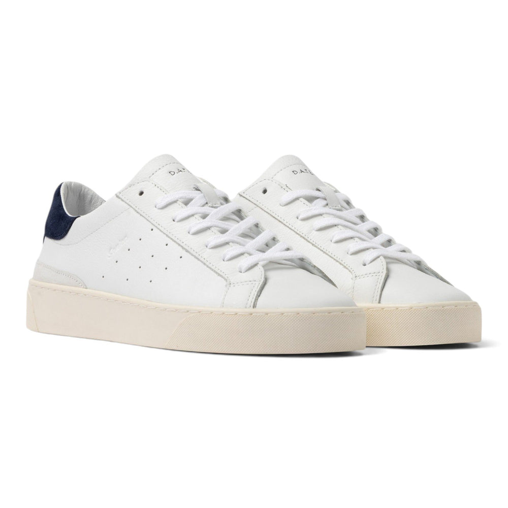 D.A.T.E. SONICA CALF WHITE-BLUE Bianco - foto 2