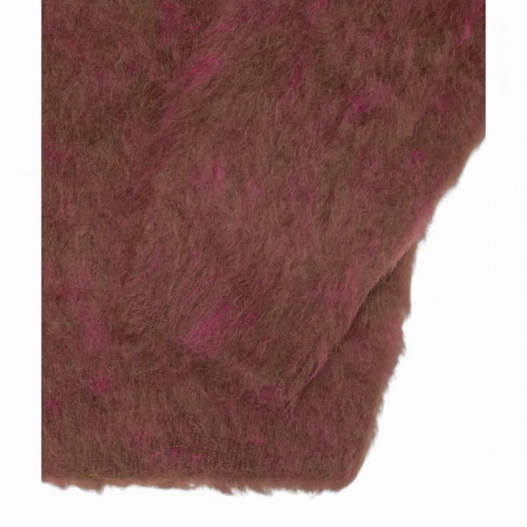 Edwin BAZ SWEATER BROWN/PINK Bordeaux - foto 3