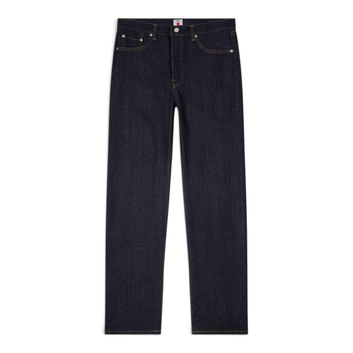 Edwin REGULAR STRAIGHT JAPAN UNWASHED Blu - foto 5