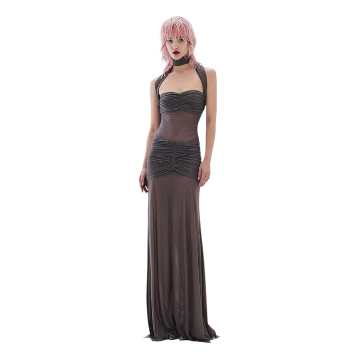 LONG DRESS XENA MUD