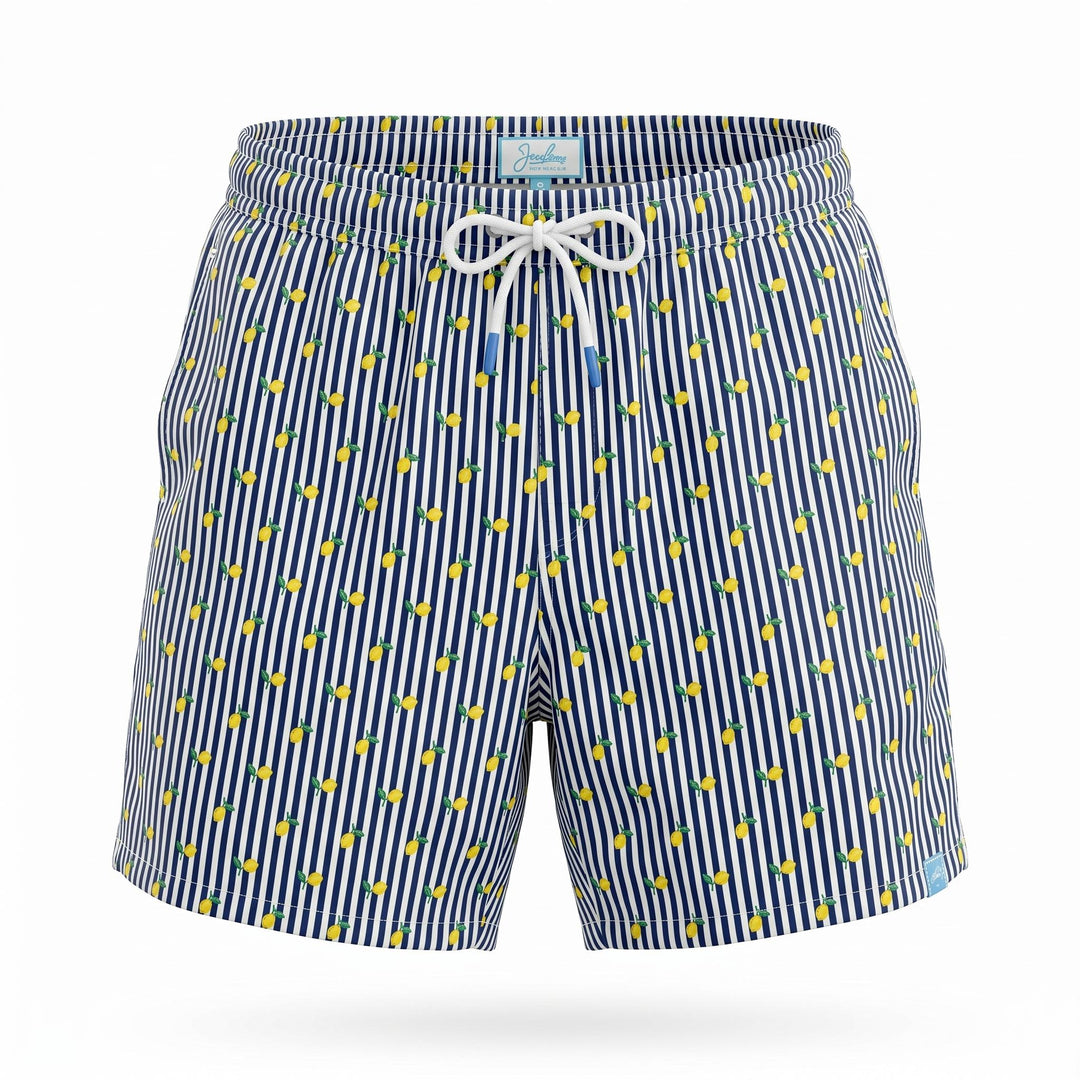 Ferana COSTUME ULTRALIGHT RIGATO BLU-BIANCO Bianco - foto 1