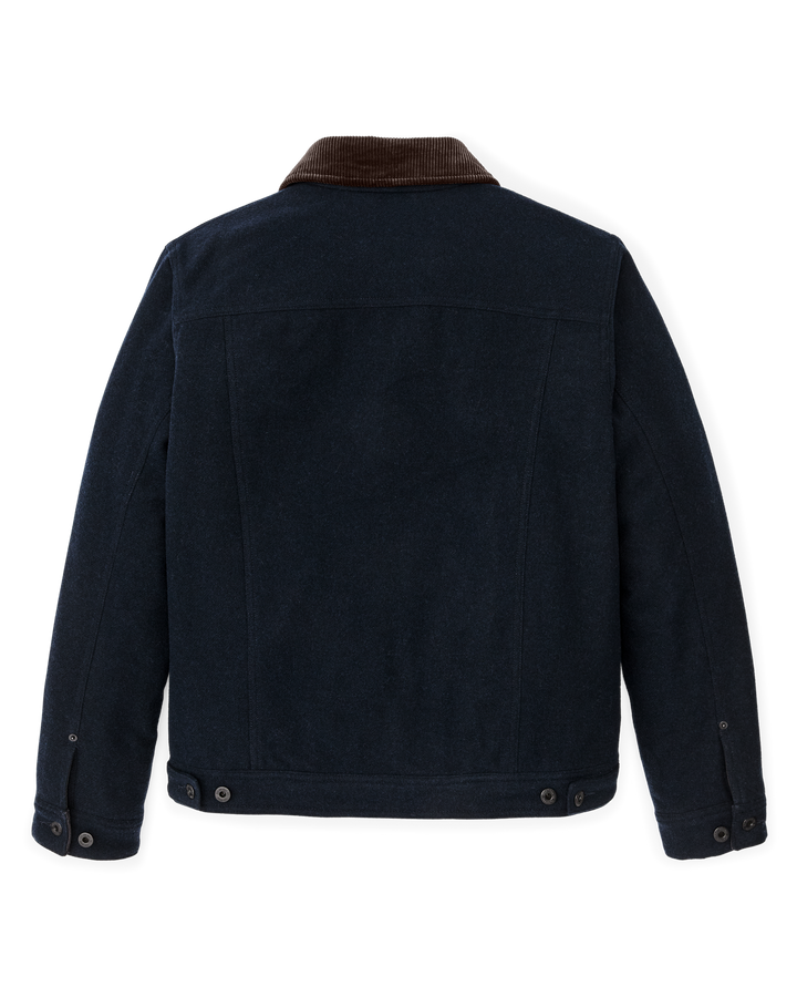 Filson Spokane Insulated Short Cruiser Jacket Navy Blu - foto 2