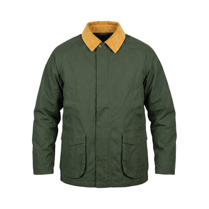 Fortela BRISTOL GIACCA TELA CERATA DARK GREEN Verde - foto 1