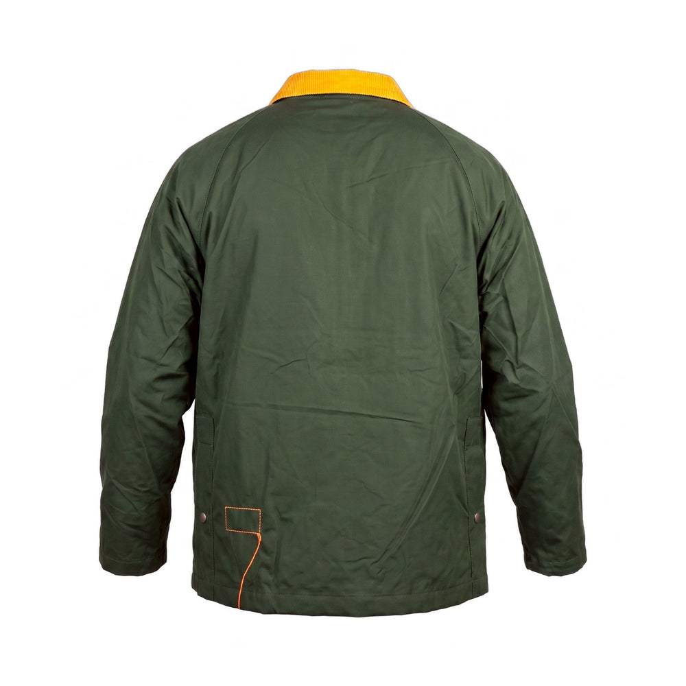 Fortela BRISTOL GIACCA TELA CERATA DARK GREEN Verde - foto 2