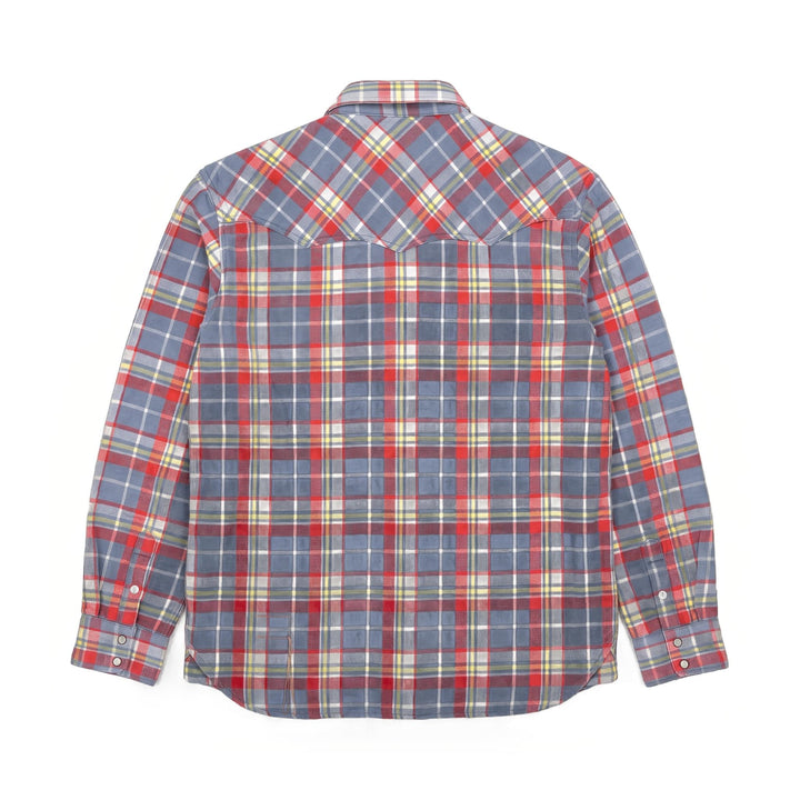 Fortela JOSH CAMICIA TEXANA COTONE A QUADRI RED/GREY Multicolor - foto 2