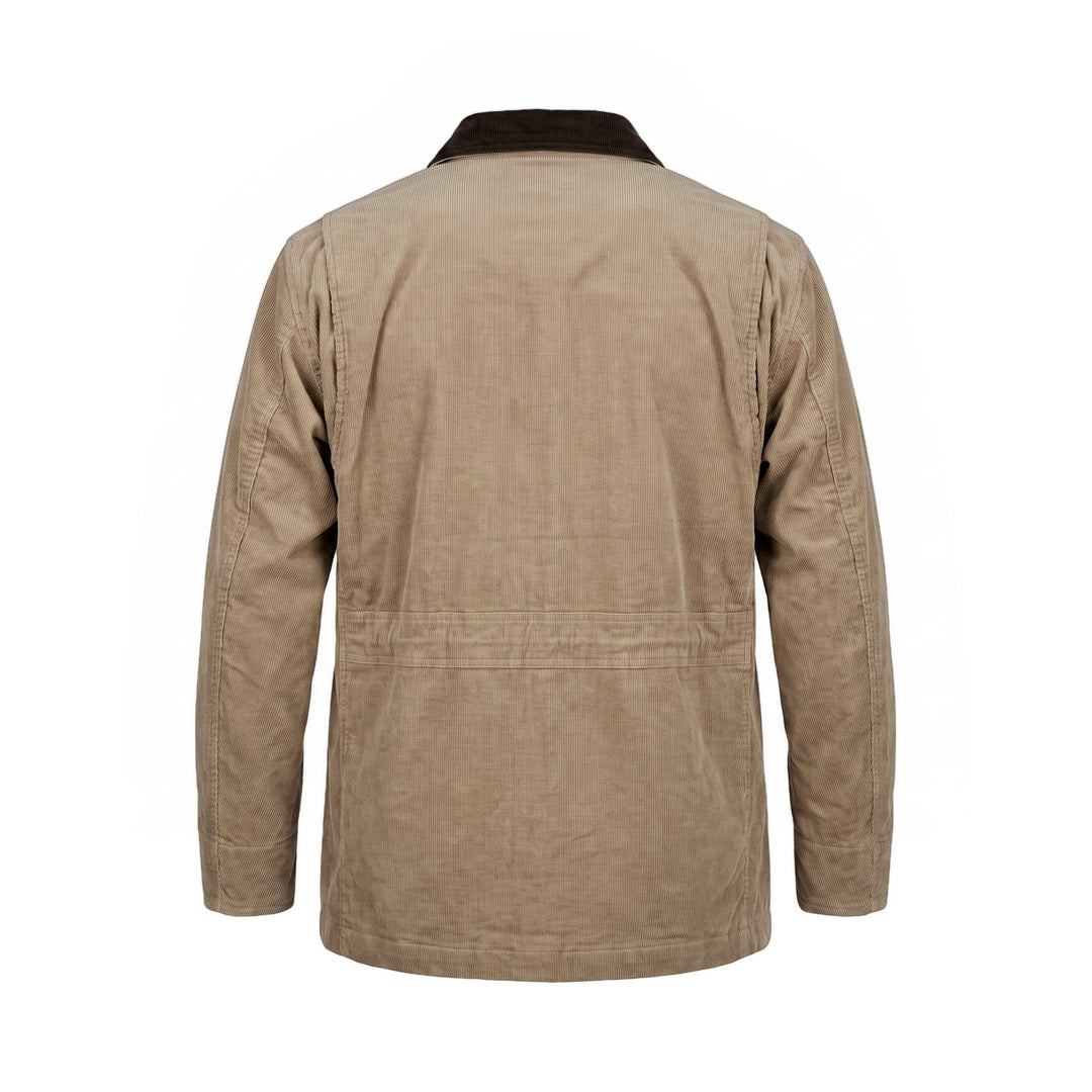Fortela OTTAWA GIACCA VELLUTO CON GILET STACCABILE BEIGE Beige - foto 2