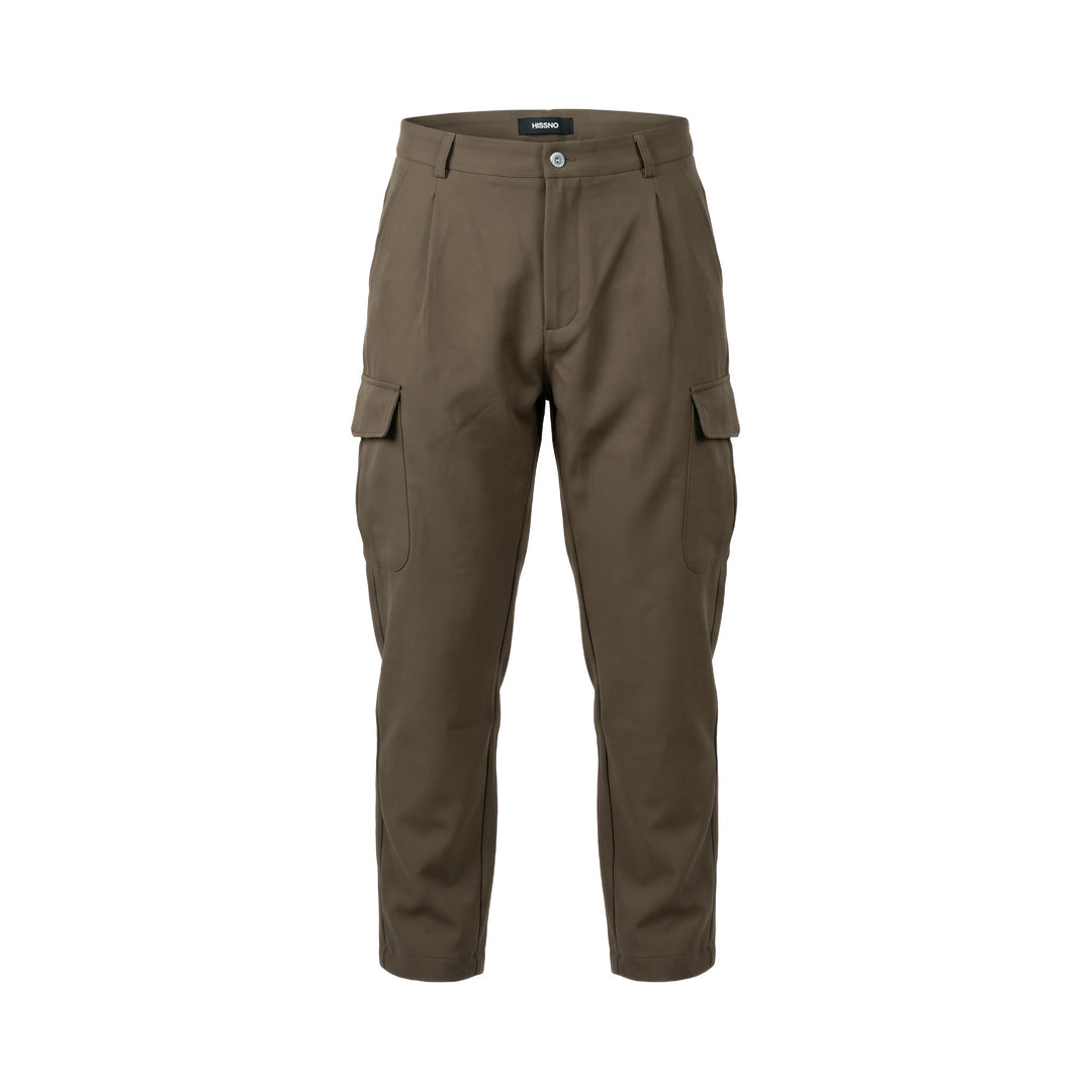 Heskimo PANT. TASCONATO INTERLOCK MORO Marrone - foto 1