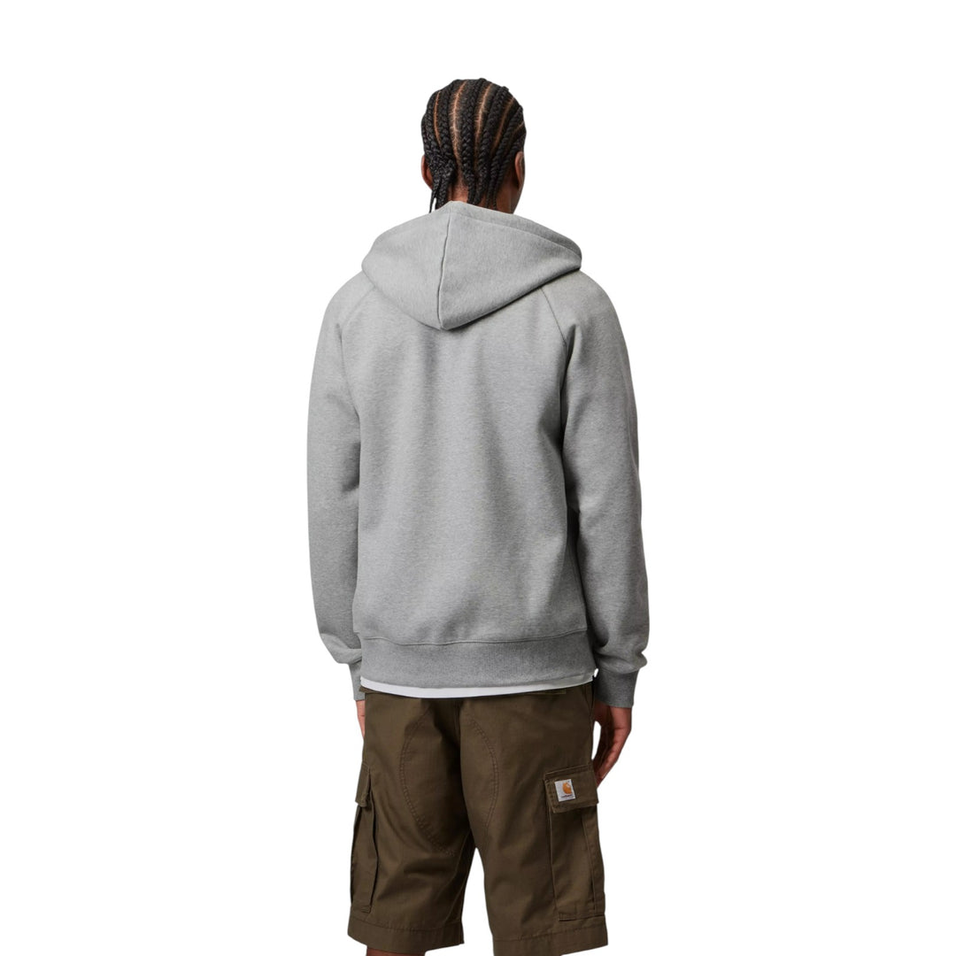 Hooded Chase Jacket Grey Heather / Gold