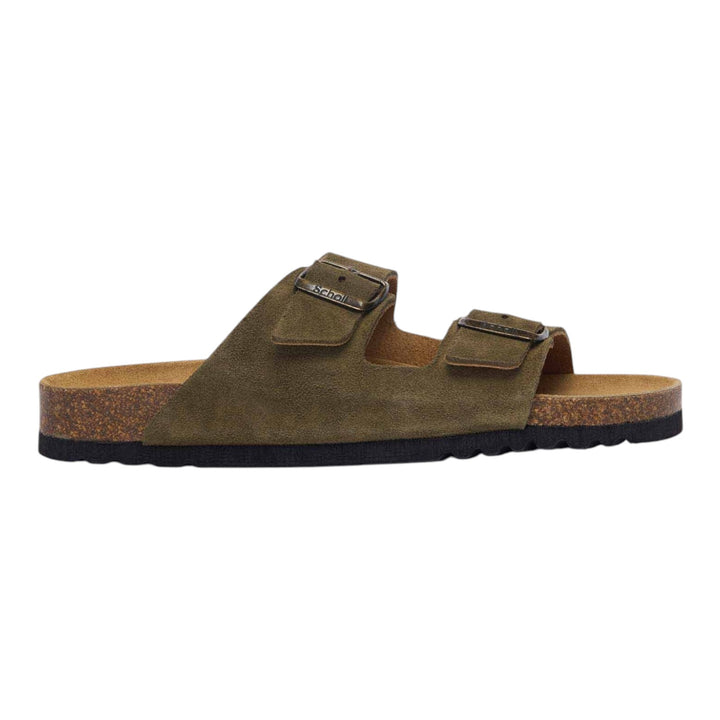 JULIEN SANDALEN AUS WILDLEDER KAKI