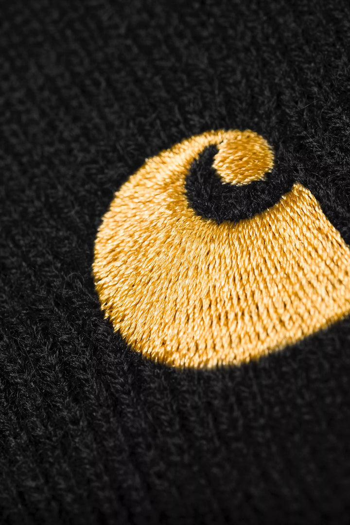 Chase Beanie Schwarz/Gold