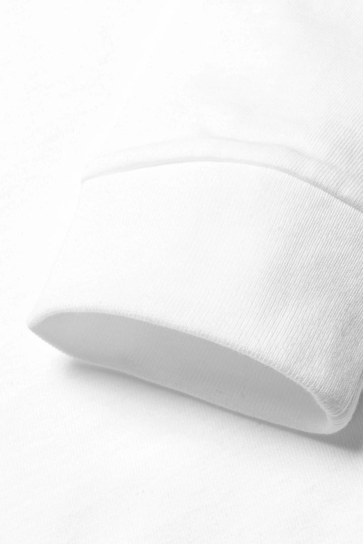 Langarm-T-Shirt Chase, Weiß/Gold