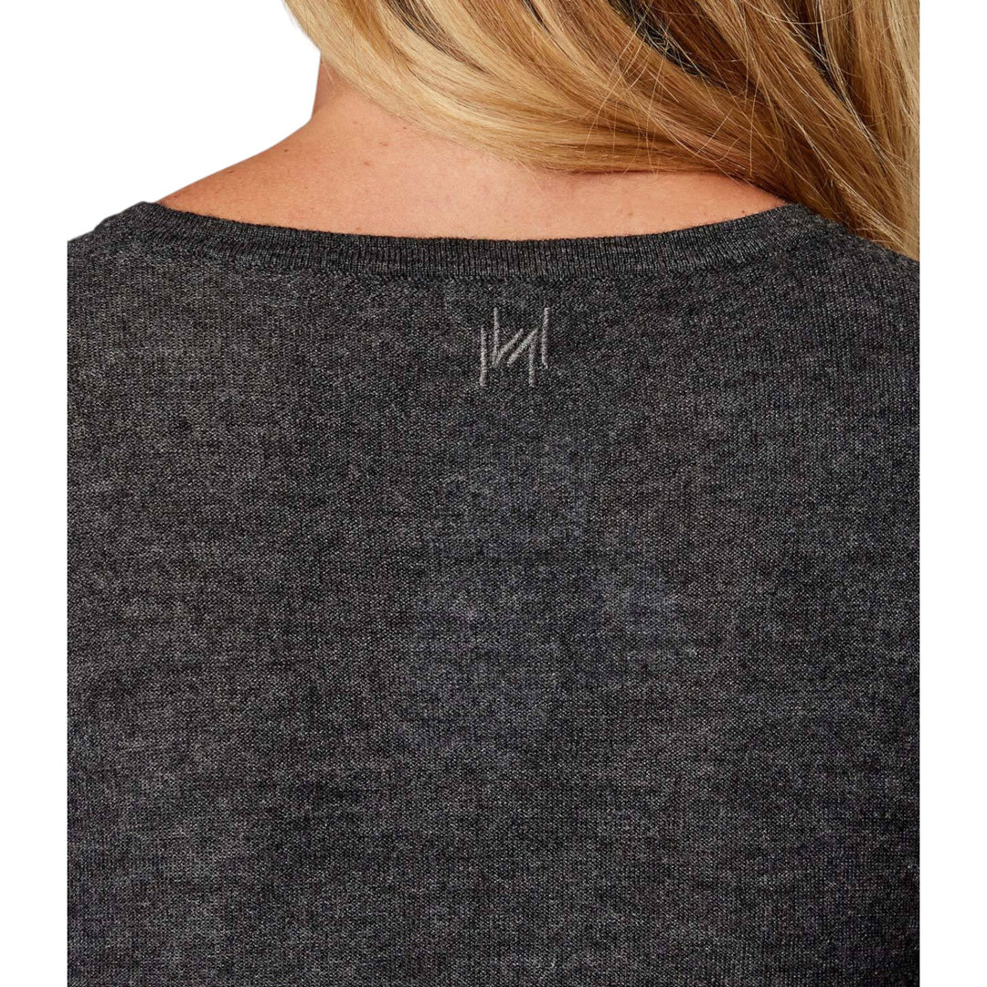 ANTHRAZIT ACORN Strickkleid