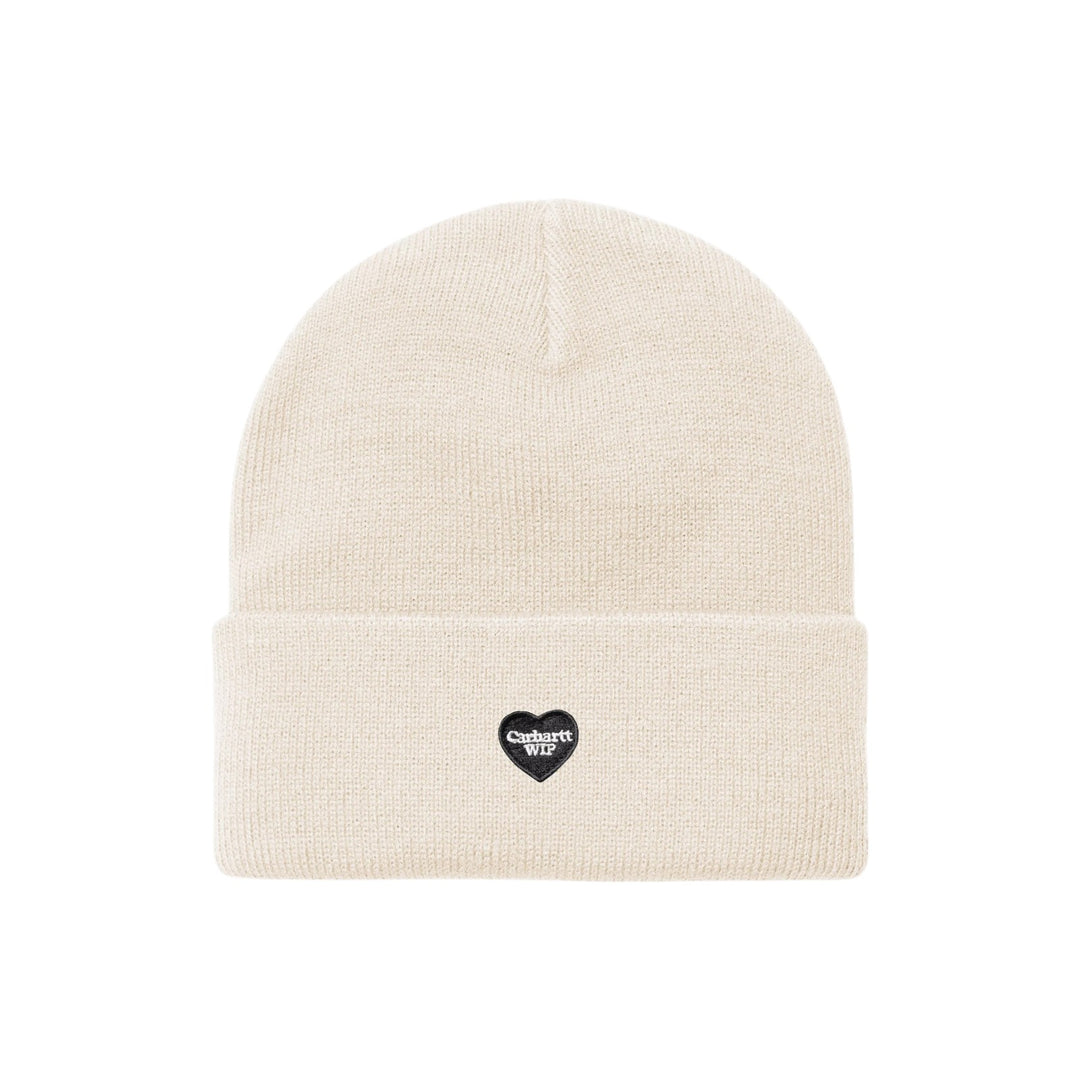 Small Heart Beanie Natural