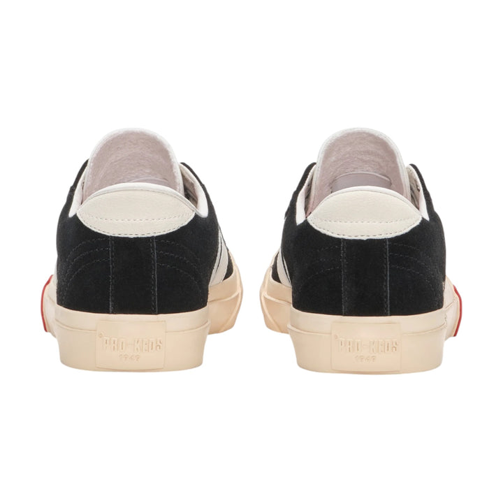 Royal Classic in Schwarz-Weiß-Wildleder