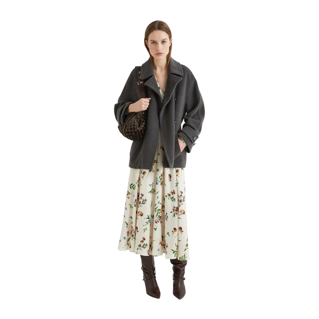 DOVERE GREY MELANGE Jacke